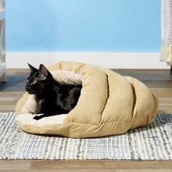 Ethical Pet Sleep Zone Cuddle Cave Cat & Dog Bed, 22-in