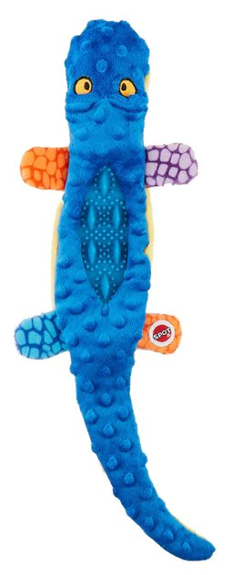 Ethical Pet Nubbins Lizard Squeaky Plush Dog Toy 3 Ethical Pet Nubbins Lizard Squeaky Plush Dog Toy