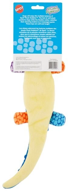 Ethical Pet Nubbins Lizard Squeaky Plush Dog Toy 6 Ethical Pet Nubbins Lizard Squeaky Plush Dog Toy - Image 4