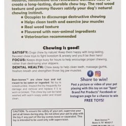 Ethical Pet Bam-bones Bone Bacon Tough Dog Chew Toy 9 Ethical Pet Bam-bones Bone Bacon Tough Dog Chew Toy -Ethical Pet Sales Shop 152220 PT8. SY630 V1545255753