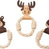 Ethical Pet Dura-Fused Leather Animal Rings Dog Toy, Character Varies 2 Ethical Pet Dura-Fused Leather Animal Rings Dog Toy, Character Varies -Ethical Pet Sales Shop 188626 Main. SY630 V1565035045