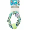 Ethical Pet Colorful Rope Knot Ring Dog Toy 2 Ethical Pet Colorful Rope Knot Ring Dog Toy -Ethical Pet Sales Shop 188759 Main. SY630 V1565035624