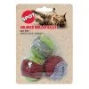 Ethical Pet Burlap Balls Cat Toy with Catnip, 1.5-in, 3 pack 2 Ethical Pet Burlap Balls Cat Toy with Catnip, 1.5-in, 3 pack -Ethical Pet Sales Shop 188881 Main. SY630 V1565036357