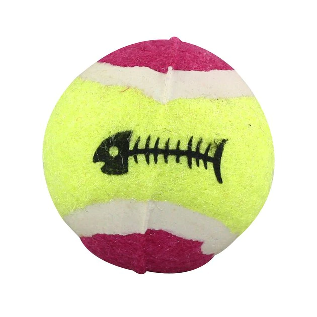 Ethical Pet Mini Tennis Balls Cat Toy with Catnip 5 Ethical Pet Mini Tennis Balls Cat Toy with Catnip - Image 3