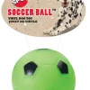 Ethical Pet Vinyl Soccer Ball Squeaky Dog Chew Toy, Color Varies -Ethical Pet Sales Shop 188950 Main. SY630 V1565033827