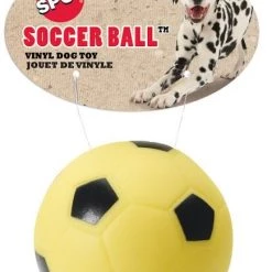 Ethical Pet Vinyl Soccer Ball Squeaky Dog Chew Toy, Color Varies 7 Ethical Pet Vinyl Soccer Ball Squeaky Dog Chew Toy, Color Varies -Ethical Pet Sales Shop 188950 pt2. SY630 V1565033839