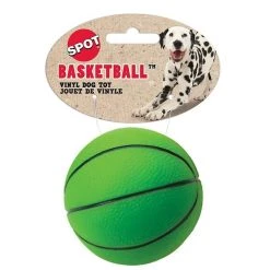 Ethical Pet Vinyl Basketball Squeaky Dog Chew Toy, Color Varies -Ethical Pet Sales Shop 188952 pt2. SY630 V1565031476