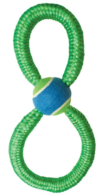 Ethical Pet Monster Bungee Figure 8 & Tennis Ball Dog Toy 3 Ethical Pet Monster Bungee Figure 8 & Tennis Ball Dog Toy