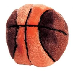 Ethical Pet Basketball Squeaky Plush Dog Toy