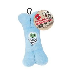 Ethical Pet Bones & Emboidered Face Stuffing-Free Squeaky Plush Dog Toy, Color Varies -Ethical Pet Sales Shop 188984 pt2. SY630 V1565031444