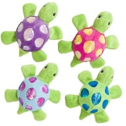 Ethical Pet Shimmer Glimmer Turtle & Catnip Cat Toys