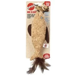 Ethical Pet Hug'N Kick Corkies & Nip Cat Toy, Color Varies