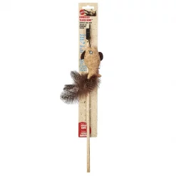Ethical Pet Corkies Teaser Wand & Nip Cat Toy, Color Varies