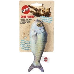 Ethical Pet Gone Fishin' & Nip Cat Toy, Color Varies