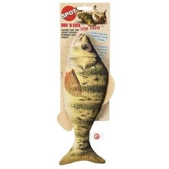 Ethical Pet Hug'N Kick Gone Fishin' Cat Toy, Color Varies