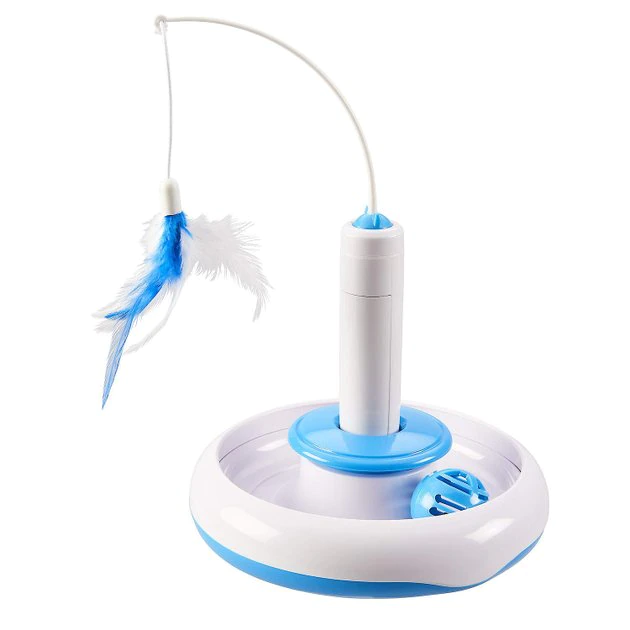 Ethical Pet Spin Around Cat Track Motion Cat Toy, Color Varies 3 Ethical Pet Spin Around Cat Track Motion Cat Toy, Color Varies