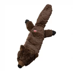 Ethical Pet Skinneeez Extreme Quilted Beaver Stuffing-Free Squeaky Plush Dog Toy, Color Varies