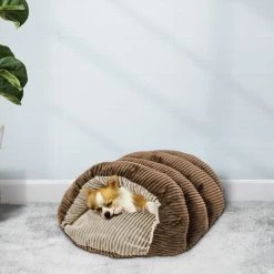 Ethical Pet Sleep Zone Cuddle Cave Covered Cat & Dog Bed