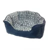 Ethical Pet Sleep Zone Bones Scallop Bolster Dog Bed -Ethical Pet Sales Shop 189367 Main. SY630 V1565033242