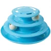 Ethical Pet Doc & Phoebe Forever Fun Treat Track Cat Feeder, Blue
