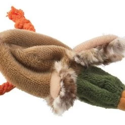 Ethical Pet Skinneeez Barnyard Creature Stuffing-Free Plush Cat Toy with Catnip, Color Varies