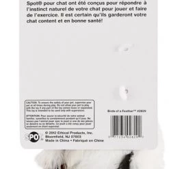 Ethical Pet Birds Of A Feather Plush Cat Toy with Catnip, Color Varies -Ethical Pet Sales Shop 71331 PT3. SY630 V1527256514