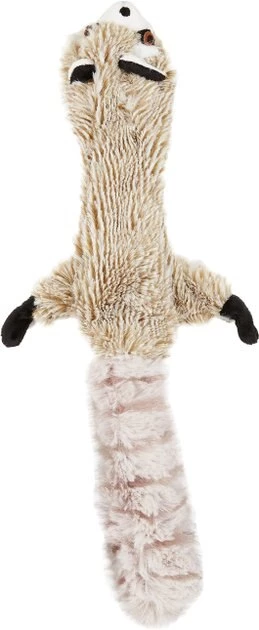 Ethical Pet Skinneeez Forest Series Raccoon Stuffing-Free Squeaky Plush Dog Toy 3 Ethical Pet Skinneeez Forest Series Raccoon Stuffing-Free Squeaky Plush Dog Toy