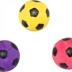 Ethical Pet Latex Soccer Ball Squeaky Dog Chew Toy, Color Varies -Ethical Pet Sales Shop 71354 PT5. SY630 V1527093218