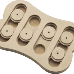 Ethical Pet Seek-A-Treat Shuffle Bone Puzzle Dog Toy