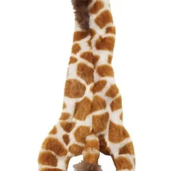 Ethical Pet Skinneeez Giraffe Stuffing-Free Squeaky Plush Dog Toy