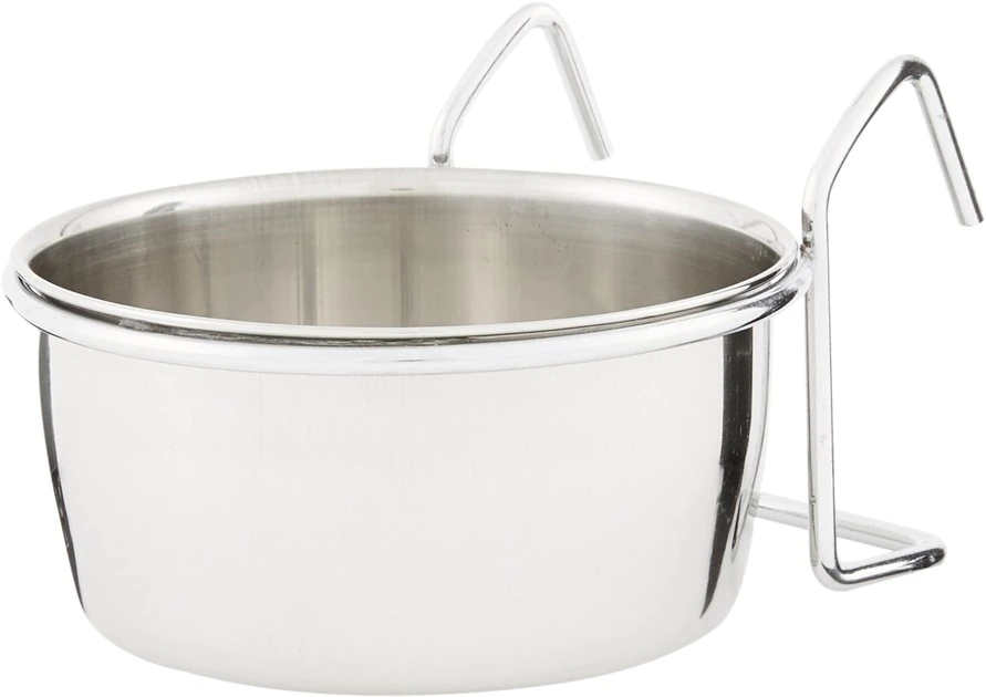 Ethical Pet Stainless Steel Coop Cup Wire Hanger Kennel Pet Bowl 3 Ethical Pet Stainless Steel Coop Cup Wire Hanger Kennel Pet Bowl