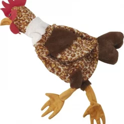 Ethical Pet Skinneeez Barnyard Series Chicken Stuffing-Free Squeaky Plush Dog Toy
