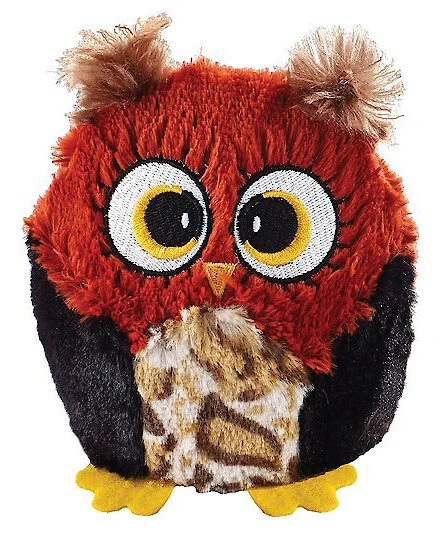 Ethical Pet Hoots Owl Squeaky Plush Dog Toy, Color Varies 2 Ethical Pet Hoots Owl Squeaky Plush Dog Toy, Color Varies