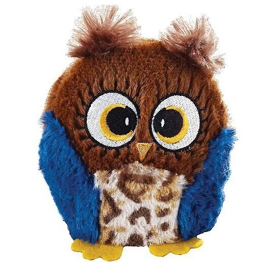 Ethical Pet Hoots Owl Squeaky Plush Dog Toy, Color Varies 3 Ethical Pet Hoots Owl Squeaky Plush Dog Toy, Color Varies - Image 2