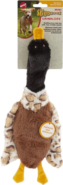 Ethical Pet Skinneeez Crinklers Bird Stuffing-Free Squeaky Plush Dog Toy, Color Varies 6 Ethical Pet Skinneeez Crinklers Bird Stuffing-Free Squeaky Plush Dog Toy, Color Varies - Image 4