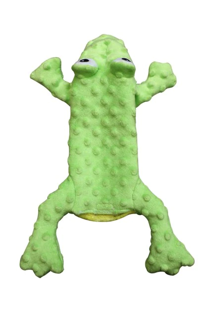 Ethical Pet Skinneeez Extreme Stuffer Frog Stuffing-Free Squeaky Plush Dog Toy 3 Ethical Pet Skinneeez Extreme Stuffer Frog Stuffing-Free Squeaky Plush Dog Toy