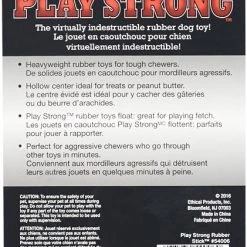 Ethical Pet Play Strong Rubber S-shaped Tough Dog Chew Toy -Ethical Pet Sales Shop 90306 PT8. SY630 V1545176620